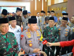 Perkuat Silaturahmi, Kapolri-Panglima TNI Hadiri Safari Ramadhan di Polda Lampung