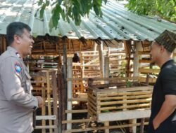 Bhabinkamtibmas Senggigi Gandeng Masyarakat Garap Lahan Kosong untuk Pertanian