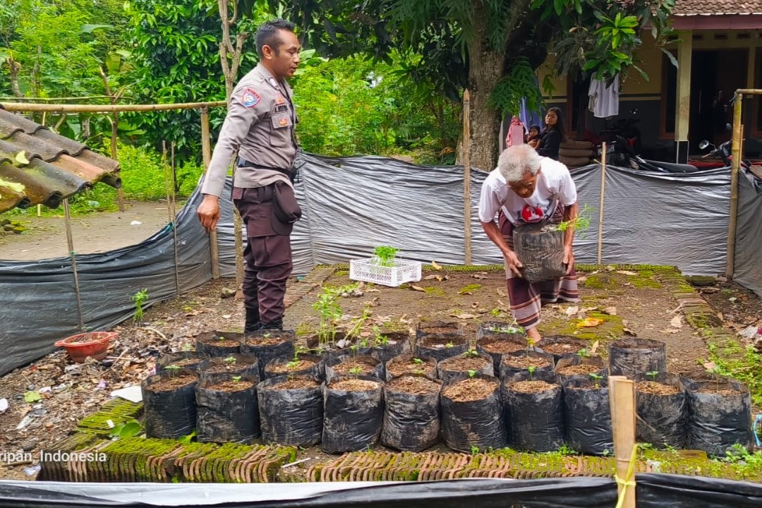 Dari Kuripan untuk Indonesia Gerakan Kemandirian Pangan Polri