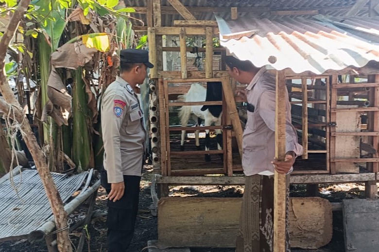 Ketahanan Pangan Desa Babussalam Didukung Aktif Polri