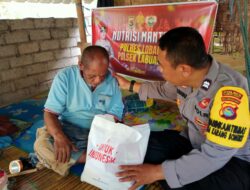 Polsek Labuapi Wujudkan Masyarakat Sehat Lewat Nutrisi Mantap