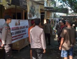 Polres Lombok Barat Gelar Operasi Bina Kusuma di Pasar Karang Bongkot