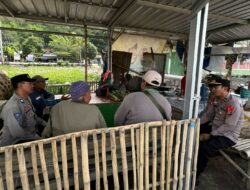 Cegah Premanisme, Polisi Sambangi Komunitas Pasar Segenter