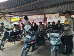 Polisi Gandeng Komunitas Parkir Jaga Keamanan Pasar Gerung