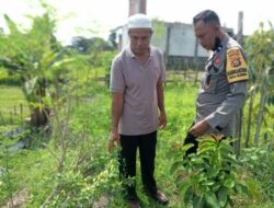 Sosialisasi Ketahanan Pangan oleh Polri di Kecamatan Kuripan