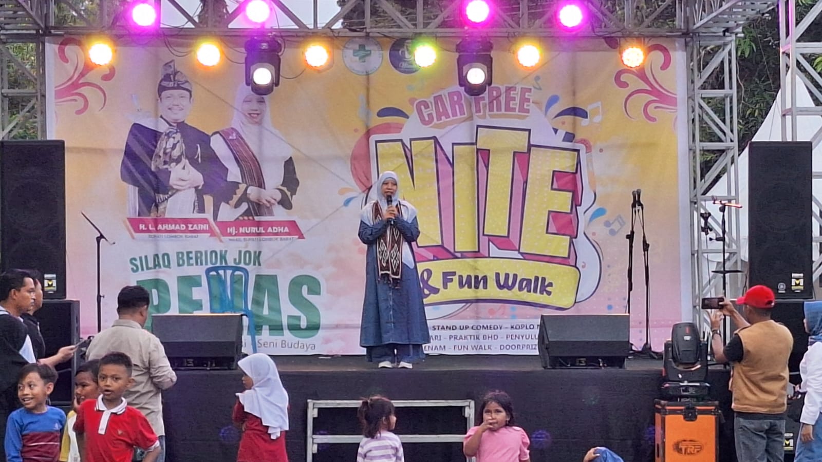 Pengamanan Ketat Car Free Nite Lombok Barat, Kolaborasi Wujudkan Malam Penuh Kreasi