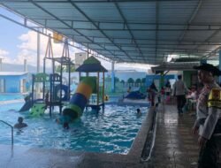 Pelayanan Prima, Polsek Woha Laksanakan Patroli Pengamanan Wisata di Waterboom Bimantara