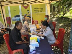 Polda Papua Barat Gelar Pemeriksaan Kesehatan Gratis Bagi Pengemudi Ojek Sambut Hari Bhayangkara ke-79
