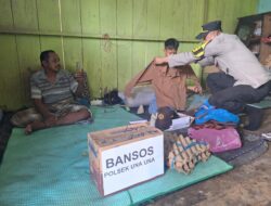 Video Viral Tangisan Bocah di Pulau Wakai, Kapolsek Unauna Segera Berikan Bantuan