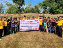 Gelorakan Semangat Pengabdian, Polsek Soromandi Gelar Bhakti Religi Menyambut HUT Ke-79 Bhayangkara