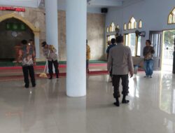 Semarak HUT Ke-79 Bhayangkara, Polsek Bolo Gelar Bhakti Religi di Masjid Nurul Hidayah Desa Timu