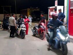 Melalui Blue Light Patrol Polsek Bolo Cegah Guankamtibmas dan Jamin Kondusifitas Wilayah