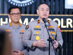 *Robot Humanoid hingga Robot Dog Beratribut Polisi Ramaikan Monas dalam Persiapan Hari Bhayangkara ke-79*