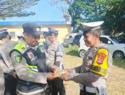 Jaga Stamina Anggota, Polres Lombok Barat Distribusikan Bekal Kesehatan