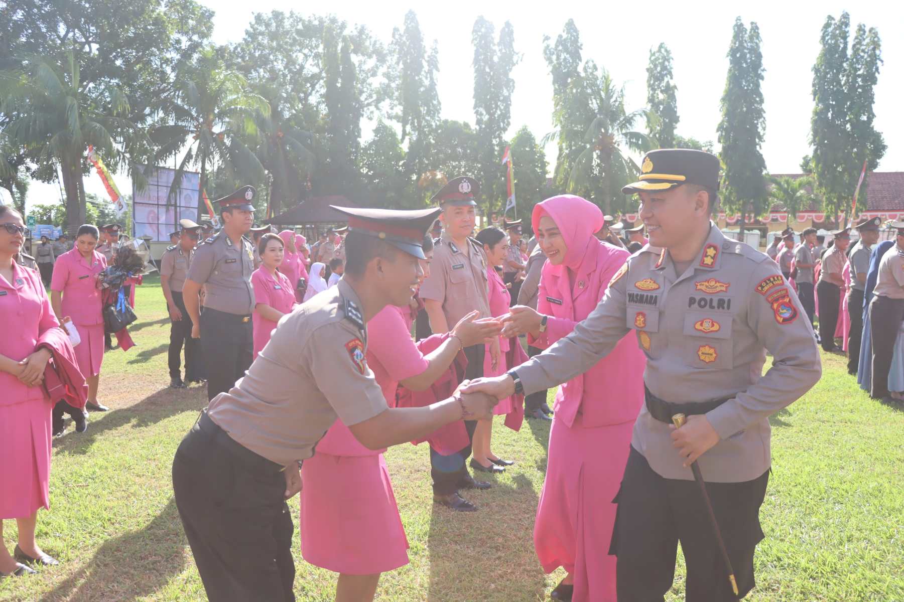 Upacara Kenaikan Pangkat Polres Lombok Barat: Momentum Profesionalisme