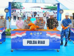 Dukung Penuh Program MBG, Kapolri Hadiri Groundbreaking 9 SPPG Polda Riau