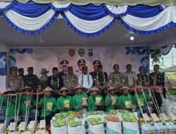 Polres Kutim Berikan Alsintan Kepada Kelompok Tani, Bentuk Wujudkan Ketahanan Pangan