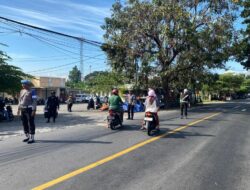 Tingkatkan Kesadaran Berlalu Lintas, Satlantas Lombok Barat Gelar Operasi Patuh di Kediri