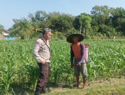 Polsek Batulayar Dukung Warga Desa Sandik Manfaatkan Lahan untuk Tanaman Produktif