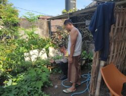 Bhabinkamtibmas Kuranji Dalang Ajak Warga Manfaatkan Lahan Kosong