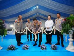 Hadiri Groundbreaking di Sidoarjo, Kapolri Sebut Polri Sudah Miliki 458 SPPG