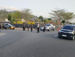 Antisipasi Tindak Kejahatan dan Kemacetan Arus Lalulintas, Satsamapta dan Satlantas Polres Bima Gelar Patroli Gabungan