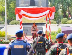 Pesan Kapolri Saat Pimpin Upacara Hari Juang Polri di Surabaya