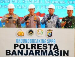 Kapolri Kembali Resmikan dan Groundbreaking SPPG di Kalsel, Dukung Program MBG