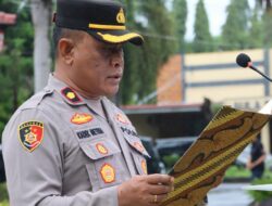 Upacara Haornas ke-42 di Polres Lombok Barat: Sportivitas untuk Indonesia Unggul