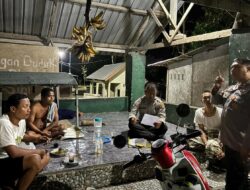 Kebersamaan Warga Montong Are dan Polres Lombok Barat Jaga Kamtibmas
