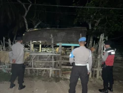 Ternak Warga Aman, Polsek Sekotong Intensifkan Patroli Jam Rawan