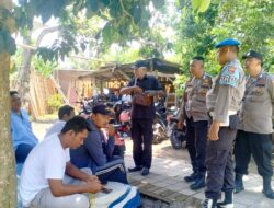 Cegah 3C, Polsek Lembar Ajak Warga Waspada dan Bersinergi