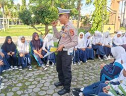 Operasi Zebra 2025, Satlantas Lobar Gencarkan Sosialisasi Kamseltibcar