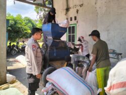 Sentuhan Humanis Polri, Bhabinkamtibmas Dampingi Petani Jaga Ketahanan Pangan