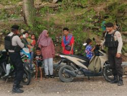 Patroli Dialogis Super Humanis, Cara Sat-samapta Polres Bima Ciptakan Situasi Kamtibmas Yang Kondusif