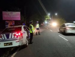 Antisipasi Gangguan Kamtibmas, Satlantas Lombok Barat Amankan Jalur Bypas dari Balap Liar