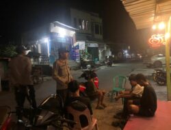 Telusuri Tempat Keramaian dan Lokasi Rawan Kriminalitas di Malam Hari Polsek Woha Gelar Patroli KRYD di Wilayah Hukumnya
