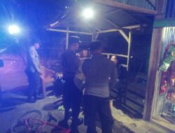 Patroli Cipkon Malam Hari,Polsek Monta Pastikan Kondusifitas Wilayah dan Cegah Potensi Guankamtibmas