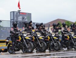 Polri Peragakan Model Pelayanan Unjuk Rasa Terbaru pada Apel Kasatwil 2025, Dirsamapta: “Semua Tindakan Harus Sesuai Prosedur dan Berbasis HAM”