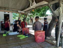 Patroli Humanis Polsek Sekotong Cegah 3C di Wisata Pesisir