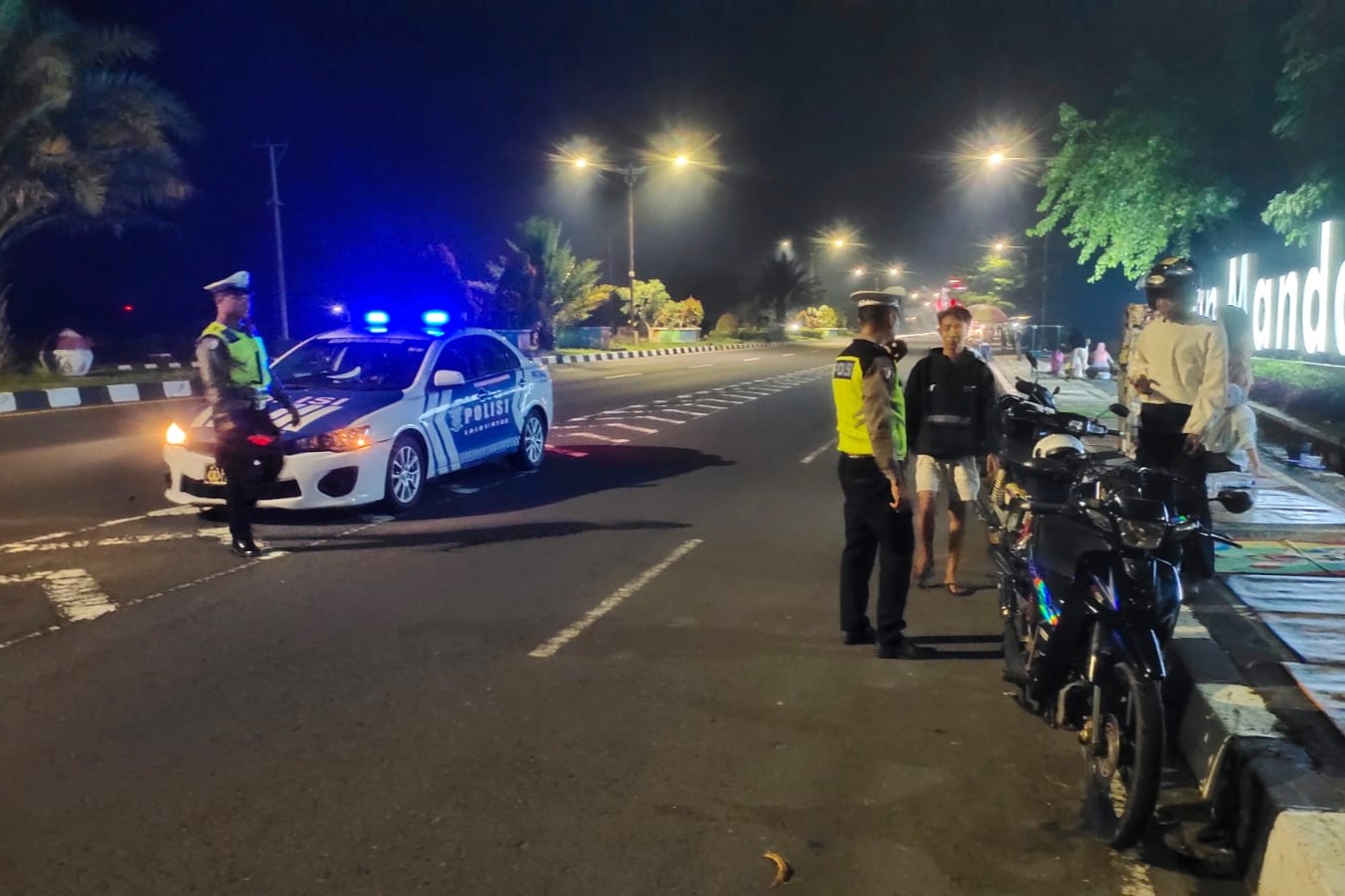 Jaga Kamseltibcarlantas, Bypass BIL 1-2 Dipantau Ketat Polisi Tiap Malam