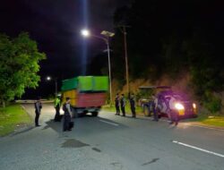 Menyasar Sejumlah Titik Rawan Aksi Kejahatan di Malam Hari, Pamapta Polres Bima Bersama Piket Fungsi Kembali Menggelar Patroli Gabungan
