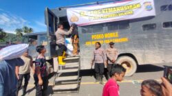 Polres Tapanuli Selatan Salurkan Bantuan Sosial untuk Korban Bencana Alam di Kelurahan Reniate