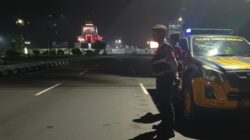 Antisipasi Kejahatan Malam, Sat Samapta Patroli ke Desa Rumak