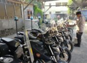Kendaraan Dinas Roda Dua Satgas OMB Polres Lombok Barat Dijamin Prima