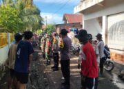 Pupuk Sinegritas TNI-POLRI, Polsek Bolo Gotong Royong Bersihkan Saluran Air