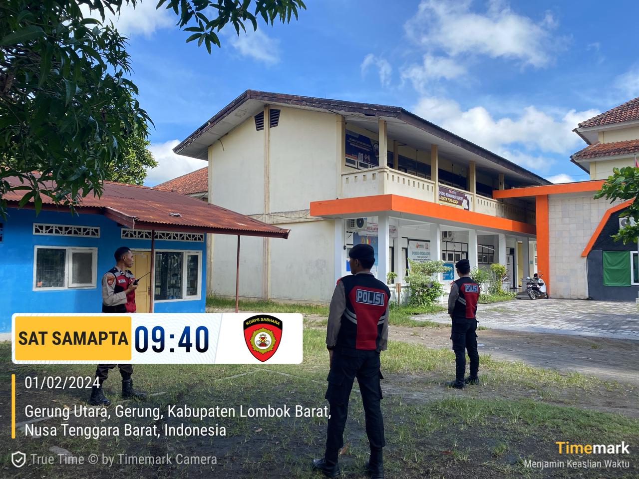 Polres Lombok Barat Siapkan Pengamanan Kantor Bawaslu Jelang Pemilu 2024