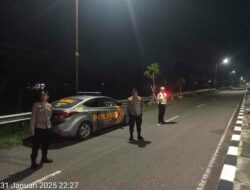 Patroli KRYD di Bypass BIL 2: Polisi Kediri Jaga Malam dari Begal hingga Balap Liar