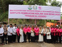 Yayasan Kemala Bhayangkari Gelar Bakti Sosial Sekaligus Kegiatan Dukung Ketahanan Pangan