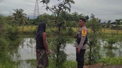 Bhabinkamtibmas Dukung Ketahanan Pangan, Warga Kuranji Dalang Termotivasi